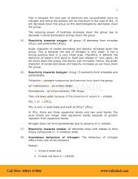 Candidates who are ambitious to qualify the class 12 with good score can check. P Block Elements Class 12 Notes Vidyakul