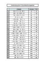 Klasse mathematik lernen mathematikunterricht mathespiele grundschule schule arbeitsblätter grundschulen klassenarbeiten mathe klasse 4 mathematik aufgaben. Mathematik Arbeitsmaterialien Rechengesetze 4teachers De