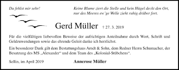 Wolfgang schäuble (* 18.september 1942 in freiburg im breisgau) ist ein deutscher politiker und seit 2017 präsident des deutschen bundestages. Traueranzeigen Von Gerd Muller Trauer Anzeigen De