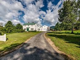 Curved roof house with tiled exterior. C 1860 Maine Farm House For Sale W Attached Barn On 40 Acres Sumner Me 395 000 Off Market Country Life Dreams