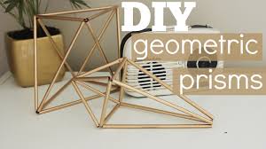 Geometric patterns are extremely versatile, and perfect for many different types of branding. Diy Geometric Prism Decor Youtube