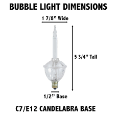 They are used in christmas lights (not so much in the uk) and for the bubble effect in old wurlitzer. 7 Light Traditional Bubble Light Set Novelty Lights Inc