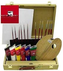 Paint chat — paint chats are online chat rooms that allow its participants to draw together in real time while they chat. In Practical Wooden Suitcase Incl Acrylic Paint Set Paint Brush Set Colour Blending Palette And Canvas On Stretcher Frame Amazon De Burobedarf Schreibwaren