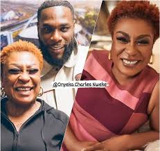 Burna Boy's mother is the one in charge of his social media handles like  Instagram and Twitter. Burna Boy only uses his social media accounts once  in a while, and every time