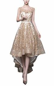 Fanhao Women S Gild Sashes Long Tail Short Evening Gown C Https Www Amazon Com Dp B075d6kpg1 Ref Cm Sw R Pi Dp Evening Gowns Evening Gown Dresses Dresses