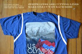 Mark your cut from approx the middle of the gap between where the collar is to where the sleeve starts, (hope that makes sense haha). Make A Tank Top From An Old T Shirt 6 Steps With Pictures Instructables