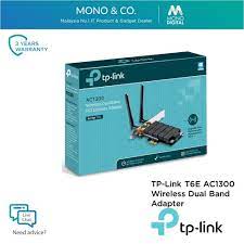 Malaysia is all known to us today as one of the most prime developing countries among all asian countries around the world. Tp Link Ac1300 Wireless Dual Band Pci E Express Adapter Archer T6e Wifi Shopee Malaysia