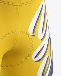 Download Cycling Shorts Mockup In Apparel Mockups On Yellow Images Object Mockups