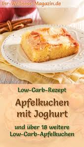 Schneller Low Carb Apfelkuchen Mit Joghurt Rezept Ohne Zucker Apfelkuchen Rezept Low Carb Rezepte Kuchen Ohne Zucker