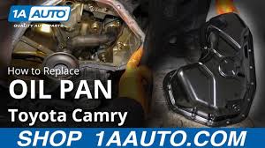 Toyota camry 2017, extra guard™ cartridge engine oil filter by fram®. How To Replace Engine Oil Pan 07 17 Toyota Camry 1a Auto