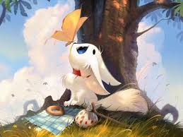 Http Static Desktopnexus Com Thumbnails 35233 Bigthumbnail Jpg Anime Animals Anime Cute Art