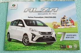 Perodua alza 1.5 (2018) price in malaysia starts from rm51,490 for alza s model with manual transmission. New Perodua Alza Facelift Brochure Leak Reveals Plenty Paultan Org