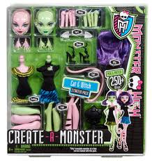 Monster High Monster Scaritage Skelita Calaveras Doll And Fashion Set Amazon Com Monster High Create A Monster Witch Cat Girl Starter Set Toys Games Monster High Monster High Crafts Monster High Dolls