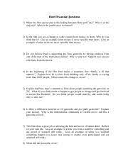 10 history rwanda started as a belgian colony. Hotel Rwanda Worksheet Doc Hotel Rwanda Questions 1 When The Film Opens What Is The Feeling Between Hutu And Tutsi Who Is In The Majority What Is Course Hero