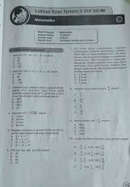 We did not find results for: Latihan Ujian Tertulis 3 Usp Sd Mimatematikatolong Dijawab Ya Yang Suka Matematika Tolong Dijawab Brainly Co Id