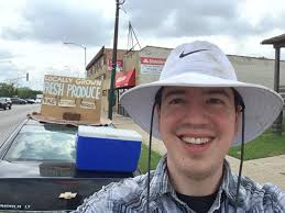 First time at market today to promote my farm