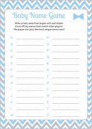 Personalized baby shower stickers in solid colors. Baby Name Baby Shower Game Little Man Baby Shower Theme For Baby Boy Blue Gray Celebrate Life Crafts