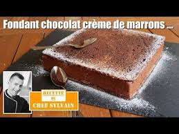 Fondant Chocolat Et Creme De Marrons Recette Gourmande Par Chef Sylvain Youtub Recettes Gastronomiques Recette Fondant Au Chocolat Recettes De Patisserie