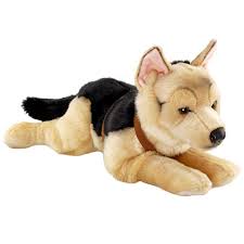 Animals Of The World Alman Coban Kopegi Pelus Oyuncak 60 Cm Loco Poco Oyuncak