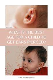 What Is The Best Age For A Child To Get Ears Pierced Beadnova Ear Piercings Baby Ear Piercing Children