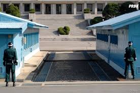 L'avertissement de pyongyang intervient alors que deux hauts responsables américains se trouvaient en corée du sud pour renforcer l'alliance entre. Frontiere Entre La Coree Du Nord Et Du Sud Purebreak