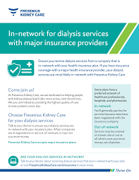 Medicare covers people of all ages who have esrd, including children. Https Www Freseniuskidneycare Com Tools And Resources Insurance Patient Ed Handout Pdf