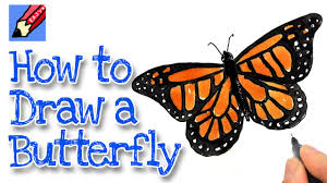 Maybe you would like to learn more about one of these? How To Draw A Monarch Butterfly Real Easy Youtube