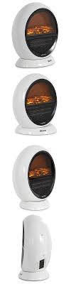 It uses the latest flame technology to bring you a very realistic fire experience, and you can also choose from 5 different flame color, speed and brightness options to cater the looks to your preference. Space Heaters 20613 1500w Fireplace Indoor Electric Heater Portable Oscillating Stove Stand White Buy It Now Portable Fireplace Electric Heater Fireplace