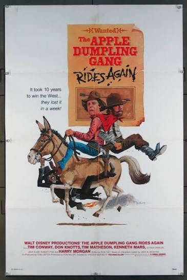 Original Apple Dumpling Gang Rides Again, The (1979) movie poster in C8  condition for $30.00
