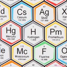 Periodic Table Fabric By Robert Kaufman Robert Kaufman Timeless Treasures Fabric Periodic Table