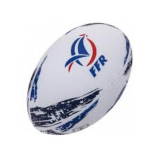Pour cela rien de plus simple : Ballon Rubgy Supporter France Gilbert