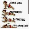 Sup kurus yang dah amal selama 13 tahun. 1