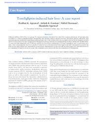 Pdf Teneligliptin Induced Hair Loss A Case Report