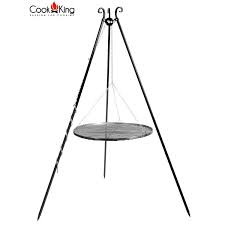 King ranch fire pit with grilling grate. Cook King Grill Tripod 180cm Mokkimies Com