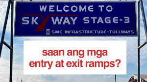 Skyway stage 3 toll fees (approved provisional toll rates) the following provisional toll rates for the metro manila skyway stage 3 project has been approved by the toll regulatory board (trb) yesterday, 25 march 2021: List Of Skyway Stage 3 Entry And Exit Ramps Metro Manila Skyway Stage 3 Project Youtube