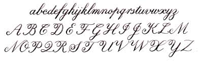 Fancy handwriting · geraldine by billy argel · flowerheart by billy argel · cadillac by billy argel · stylish calligraphy by misti's fonts. Calligraphy Alphabets A Selection Of The Main Types