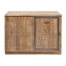 Melchior Meuble Bas D Angle De Cuisine 1 Porte En Manguier Massif H90 X L120 X P66 Cm 57 Kg Maisons Du Monde 650 Industriele Stijl Deco Applique