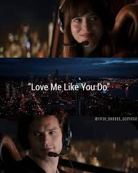 Love Me Like You Do 50 Shades Of Grey Melissa Mccue Fifty Shades Trilogy Fifty Shades Movie Fifty Shades Series