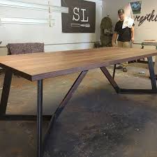 The accuweather shop is bringing you great deals on lots of monarch specialties dining tables it is thoughtfully designed for a kitchen or dining room setting, offering sturdy black metal legs for an. 220 Steel Table Ideas In 2021 Steel Table Table Metal Furniture