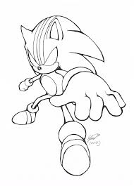 All coloring pages can be printed online directly on our website. Super Sonic Printable Sonic Coloring Pages Novocom Top