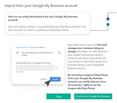 If you want to hide your address and street view photo of your house, uncheck the box next to i also serve customers at my business address. Import Data From Google My Business In Bing Places For Business Local Search Forum