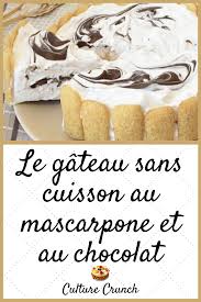 Gateau Sans Cuisson Mascarpone Nutella La Recette Facile En 2020 Gateau Sans Cuisson Recette Gateau Fruit Recette Dessert