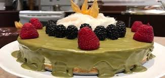 طريقة عمل تشيز كيك الفستق بالنوتيلا بالصور cheesecake food pistachio