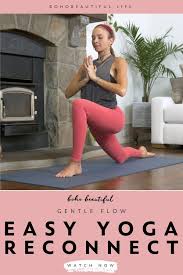 30 Min Full Body Yoga Class To Reconnect Boho Beautiful In 2020 Full Body Yoga Workout Boho Beautiful Yoga Fitness Inspiration
