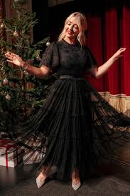 Image result for black tie optional female