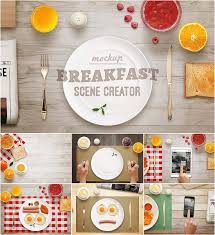 Breakfast Mockup Scene Creator Set Free Download Scene Creator The Creator Scene