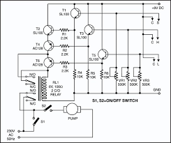 Fig.3.1 electronic circuit based water level indicator the level of any conductive non corrosive fig 3.5 shows the simulink block diagram of the fuzzy logic controller and pid controller. Water Level Controller Full Circuit Diagram With Explanation