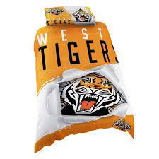 Nrl last man standing 2021. Wests Tigers Quilt Cover Wests Tigers Merchandise Nrl Merchandise Sporting Goods Thebedroom Com Au The Bedroom