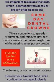 Dental Crowns Are A Dental Restoration Used When A Tooth Is Badly Damaged Or Decayed Past The Point That A Filling O Dental Crowns Dental Dental Care For Kids