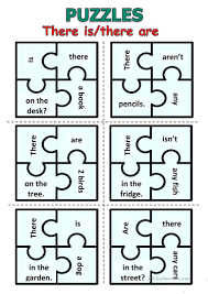 Ashley hall is a writer and fact checker who has been published in multiple medical journals in the field of surg. There Is There Are Puzzles English Esl Worksheets For Distance Learning And Physical Classrooms